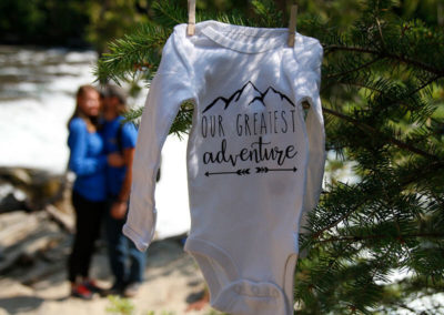 Ange - Our Greatest Adventure Baby Onesie